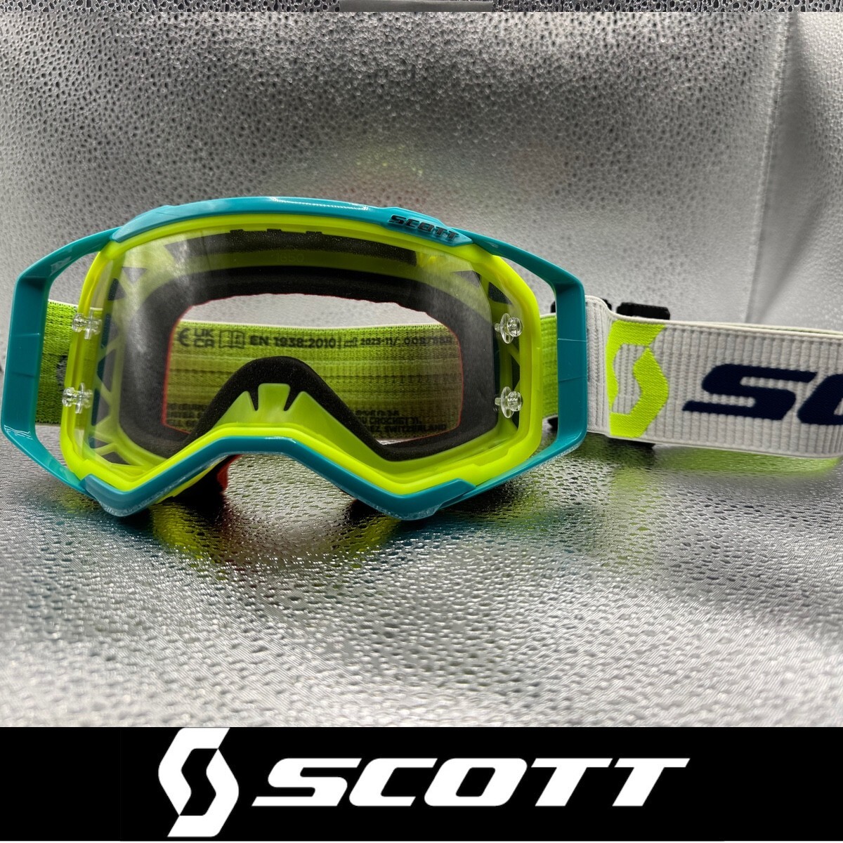 GAFAS MOTOCROSS MX - Gafas Scott PROSPECT Race Ready Motocross Azul Teal
