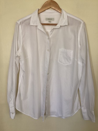 WOMENS COUNTRY ROAD WHITE COTTON SHIRT SIZE L - Picture 3 of 6