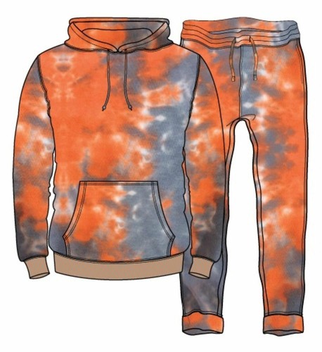 MEN'S TIE DYE HD/JOGGER SET | eBay