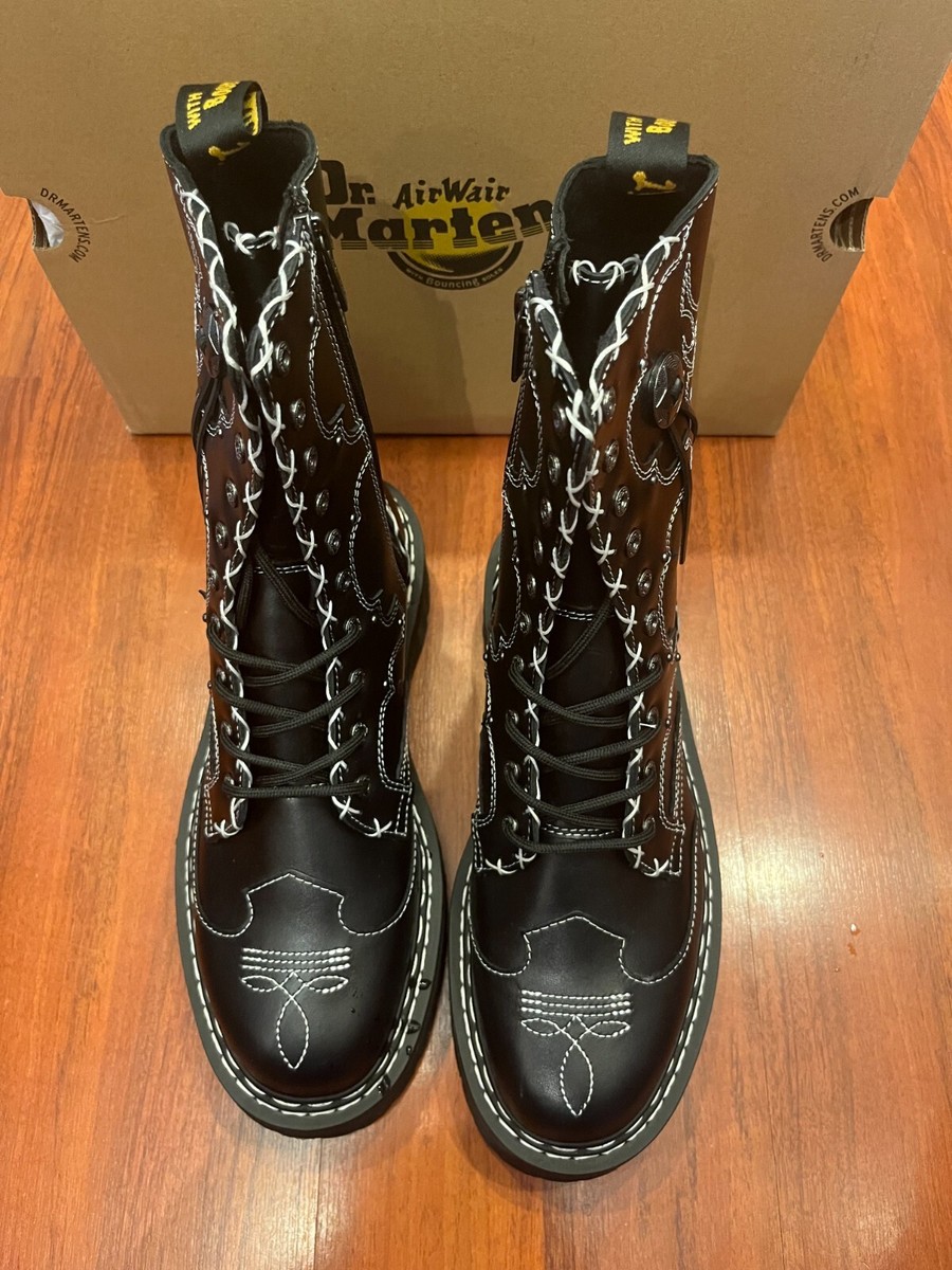 DR. MARTENS JADON HI Boot GOTHIC AMERICANA PLATFORMS RARE
