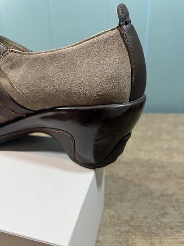 J-41 Adventure On Women's Shoes “Kyoto" Brown/tan Mary Jane Vegan Leather Sz 10 - Picture 11 of 13