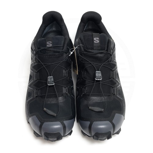 Scarpe Salomon Speedcross GTX impermeabili escursionismo trail running nere da uomo taglia 12 - Foto 4 di 14