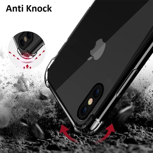 For iPhone 11 Pro MAX Shockproof Clear Soft Case Heavy Duty Cover Silicone HQ - Picture 7 of 11