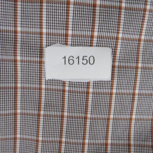 Jos A Bank Reserve Shirt Mens Medium Black White Houndstooth Egyptian Cotton - Bild 13 von 13