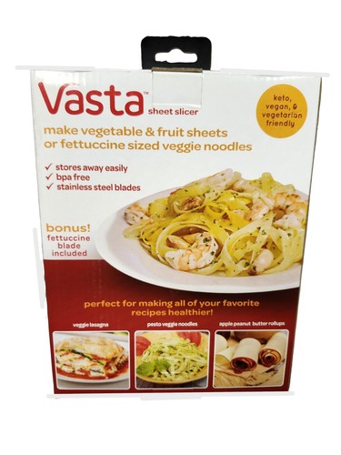 "NEU" VASTA Obst & Gemüse Blatt Schneider Keto Vegan & Vegetarierfreundlich - Bild 2 von 4
