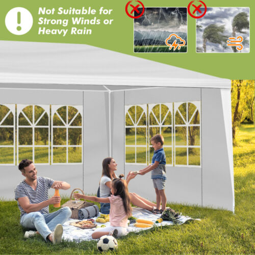 10*20FT Wedding Tent with 4 Removable Sidewalls,Outdoor Use for Party Wedding - Picture 7 of 10