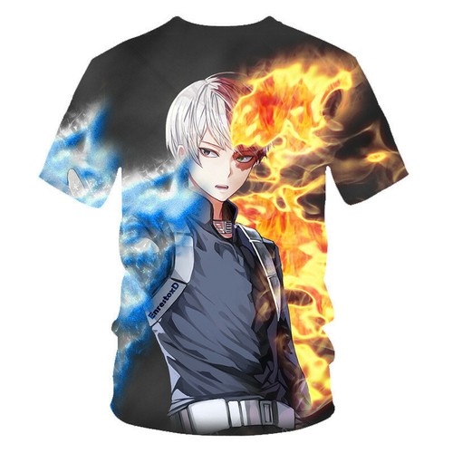 My Boku no Hero Academia Short Sleeve T-shirt Men Women 3D Print Tee Tops - Bild 26 von 41