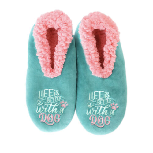 2023 SNUGGUPS Womens Rose Petals Pink Brights Women Slippers Splosh SPLOSHIES - Picture 9 of 10