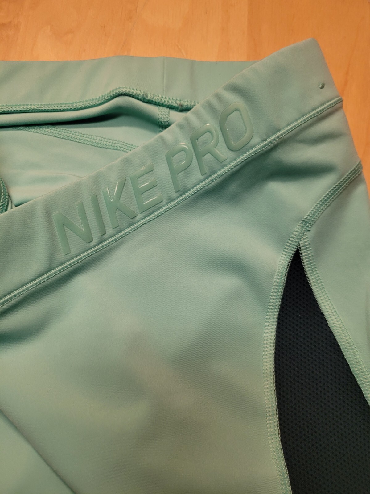 Nike Pro Hypercool Green Turquoise Large Leggings… - image 3