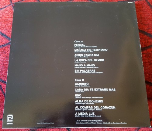 LUCHO GATICA ** Tangos Del Recuerdo ** 1991 Spain LP - Picture 2 of 4
