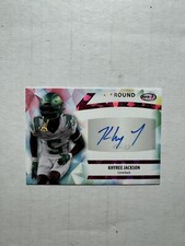 Khyree Jackson 2024 SAGE Aspire Football Rainbow Rookie Card RC Auto Autograph