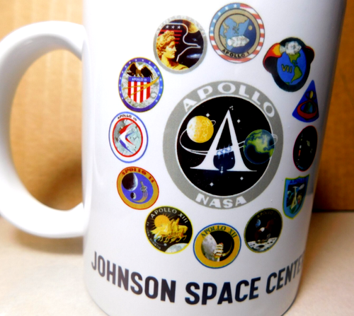 Orca Coatings ~ tasse Johnson Space Center Apollo NASA fabriquée en Chine - Photo 5 sur 21
