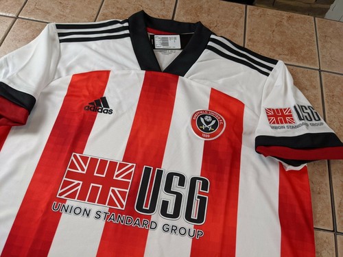 Sheffield United 20/21 Home Blank Jersey Adidas Men's NWT sz XL - Picture 3 of 9