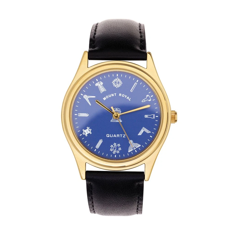 Herren Masonic Uhrenarmband Watch Von Mount Royal G407 - Bild 1 von 1