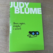 Then Again, Maybe I Won't by Judy Blume (2014, Trade Paperback)