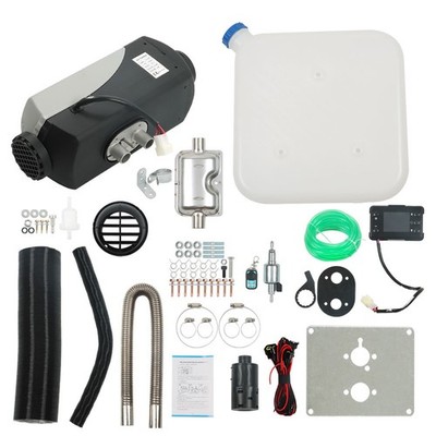 LABLT 12V 5KW Air Diesel Heater Remote 10L Tank w/ LCD Monitor For Boat Trailer