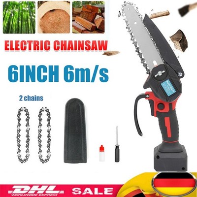 Für 18V Einhell Akku Kettensäge Elektro Motorsäge Handkettensäge Power X-Change