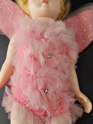 Vintage 1969 Madame Alexander Disney Showcase Pink "Tinker Bell" Fairy doll 9.5" - Picture 11 of 15