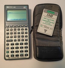 HP 48G 128K Calculator with SMI 48DC/CVCE COG...
