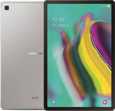 Samsung Galaxy Tab S5e SM-T727V Unlocked 64GB Silver C Heavy Burn