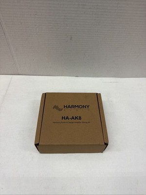 Harmony Audio HA-AK8 Car Stereo 8 Gauge 900W Amp Amplifier Install Kit - Nickel
