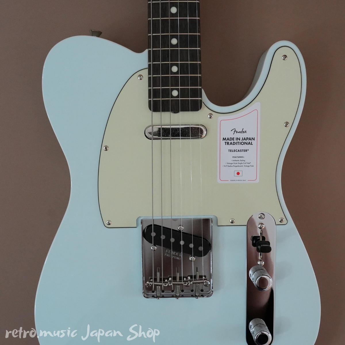Fender Made in Japan Traditional 60s Telecaster Custom Sonic Blue