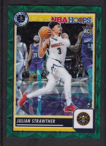 2023-24 JULIAN STRAWTHER 2/8 PANINI HOOPS PREMIUM STOCK CHOICE GREEN ROOKIE RC