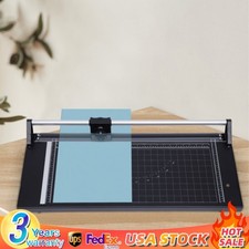 24inch Manual Precision Rotary Paper Trimmer Sharp Photo Paper Cutter Machine US