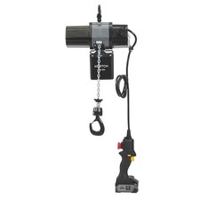 Klutch Chain Hoist Kit, KLiQ 20V, Battery-Powered, 500-Lb. Capacity, 9.85ft.