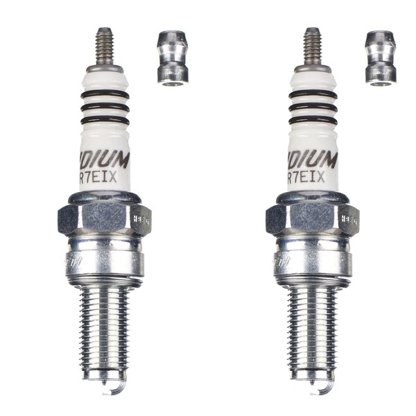 NGK ZüNdkerze CR7EIX Iridium 7385 2Er Set (FüR: Yamaha Majesty 400 SH02 04-06 )-image