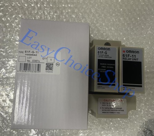 1PCS New Brand Omron 61F-G-11 110/220VAC Module No float level switch controller - Picture 4 of 6