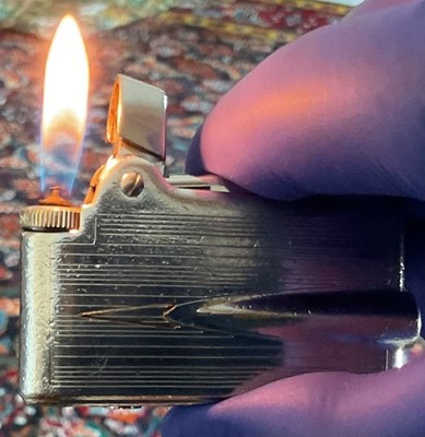 Vintage Ronson Varaflame Adonis Lighter In Working Condition.