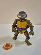 Teenage Mutant Ninja Turtles Storage Shell Donatello Figure TMNT 1990 Vintage