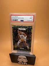 2023-24 Panini Prizm Bennedict Mathurin #14 King snake Prizm PSA 9