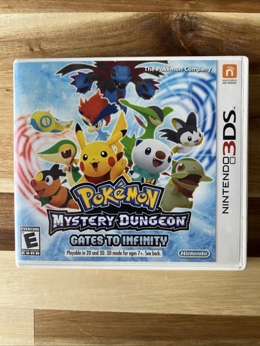 Pokemon Mystery Dungeon: Gates to Infinity (Nintendo 3DS, 2013) Tested!