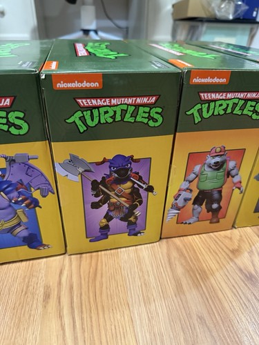 NECA TMNT Lot of 5: Neutrinos, Super Bebop, Anthrax, Groundchuck, Wingnut - NEW - Bild 13 von 24