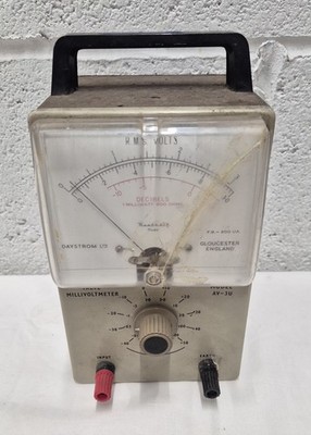 Heathkit Valve Millivoltmeter Model AV-3U 