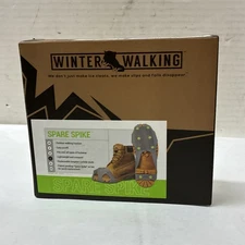 Winter Walking Spare Spike Shoe Grips Size LARGE Men Women Hiking Ice Snow NEW!