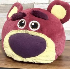 Disney Toy Story Lotso Bear Head Strawberry PLUSH Cushion Pillow Gift Toy
