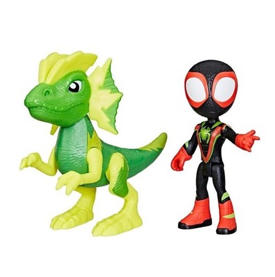 Marvel Spidey und Seine Super-Freunde Dino-Webs Miles  Spin  Morales & Marvels 
