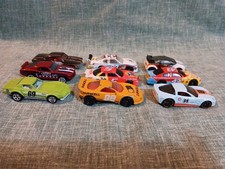 Mixed Racing Diecast Car Lot 9 Hot Wheels Sponsored Numbered NASCAR Style