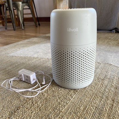 Levoit Core Mini-P Air Purifier 255 Sq Ft 3-Stage Desktop Aromatherpy-Gray, 