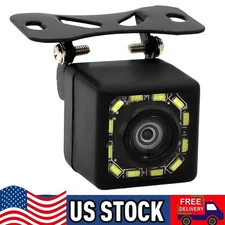 170° CMOS Backup Reverse Camera Car Rear View Night Vision Parking HD Waterproof