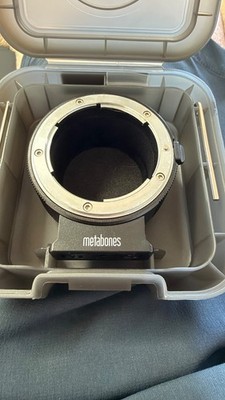 Metabones Nikon F Lens to Sony E-Mount Camera T Adapter (N/F - E mount T) w/case
