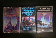 Yes 3 Cassette Tape Lot Classic  Brother or Mine  Union