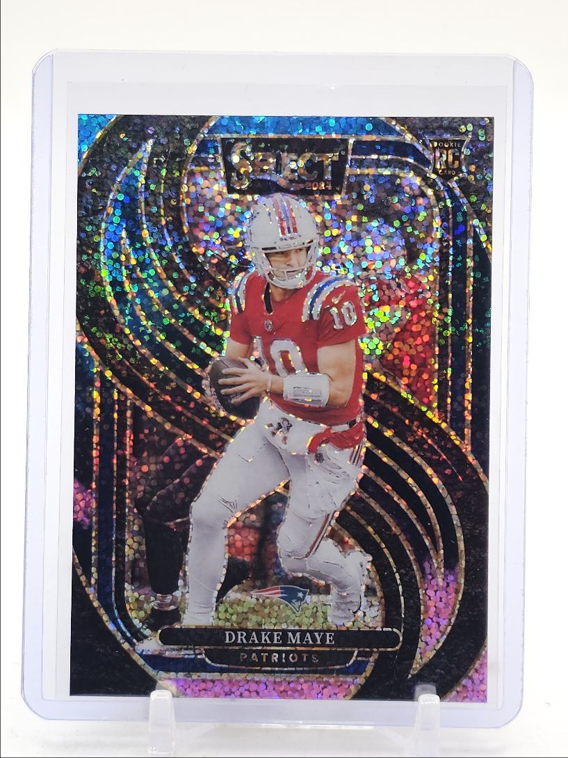 DRAKE MAYE 2024 SELECT PREMIER LEVEL ROOKIE COSMIC PRIZM SSP RC Q0282