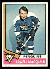 1974-75 Topps Lowell MacDonald #30 - Pittsburgh Penguins