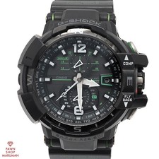Casio G-Shock Gravitymaster GW-A1100-1A3JF Solar Radio Black Resin Used From Jap