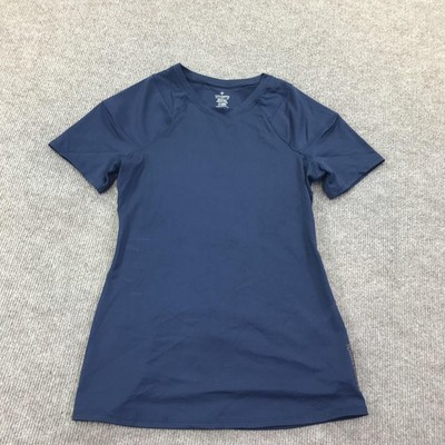 Tommie Copper Shirt Womens Large Blue Shoulder Support Compression Znergy Top