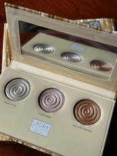 Laura Geller BNIB, Glow For It Baked Gelato Swirl Illuminator Trio Palette